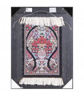 Tableau tapis persan Qom fait main Réf ID 903533