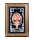 Tableau tapis persan Qom fait main Réf ID 903534