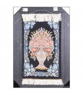 Tableau tapis persan Qom fait main Réf ID 903534