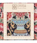 Tappeto persiano Qom a disegno pittorico codice 903541