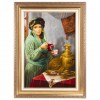 Tappeto persiano Tabriz a disegno pittorico codice 903579