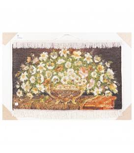 Tableau tapis persan Tabriz fait main Réf ID 903581