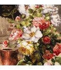 Tableau tapis persan Tabriz fait main Réf ID 903616