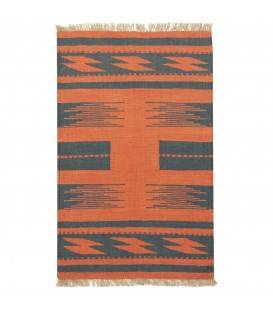 El Dokuma Kilim Fars 152703 - 63 × 100