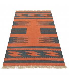 El Dokuma Kilim Fars 152703 - 63 × 100