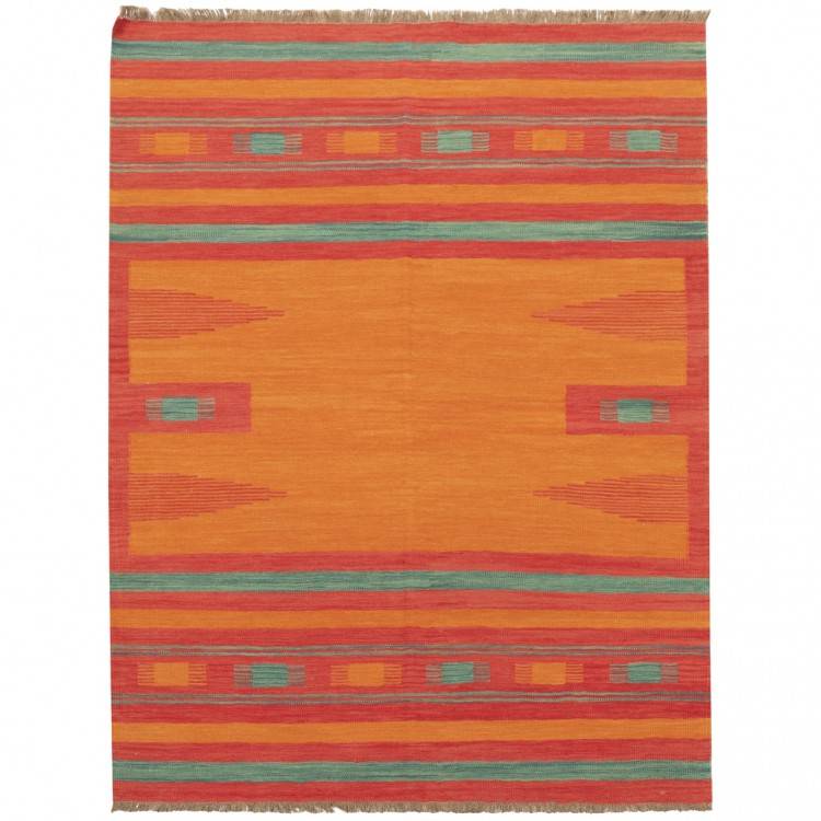 El Dokuma Kilim Fars 152651 - 156 × 203