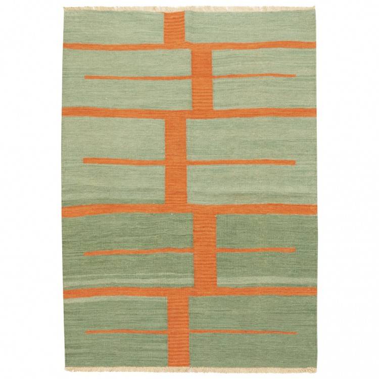 El Dokuma Kilim Fars 152653 - 129 × 182