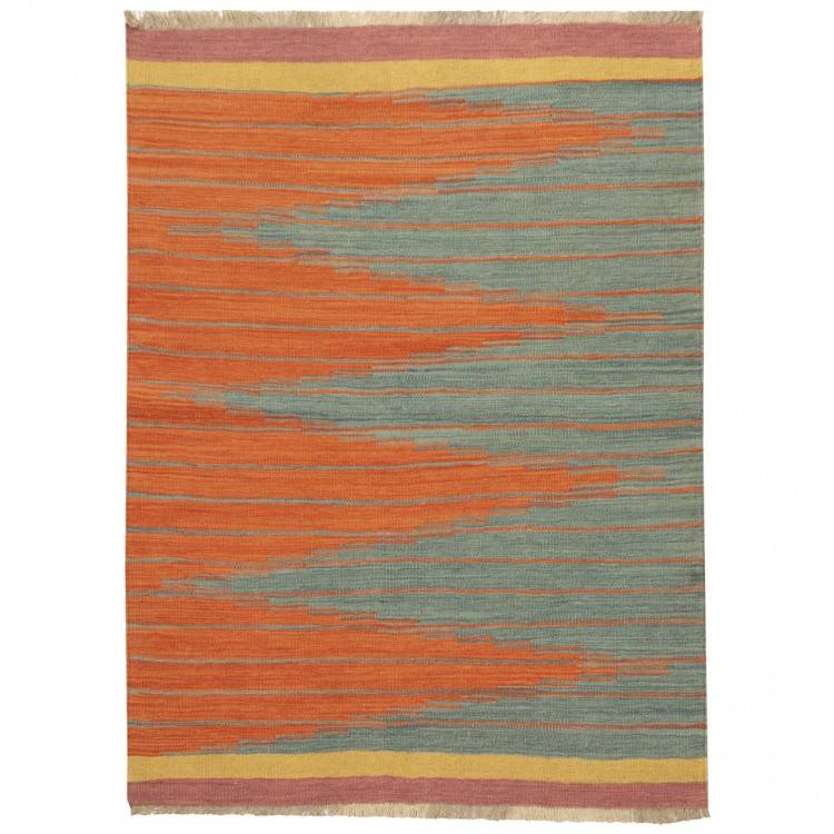 El Dokuma Kilim Fars 152673 - 106 × 146