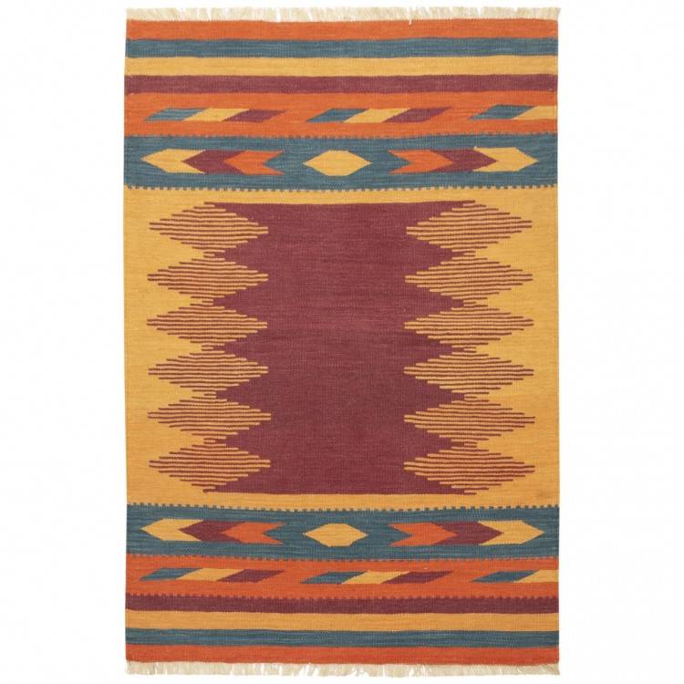 El Dokuma Kilim Fars 152675 - 100 × 149