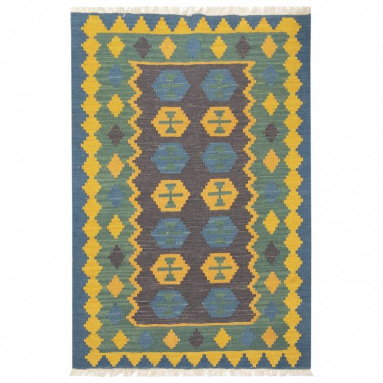 El Dokuma Kilim Fars 152683 - 106 × 156